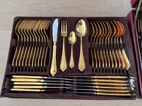 Vintage solingen besteckset - vintage,