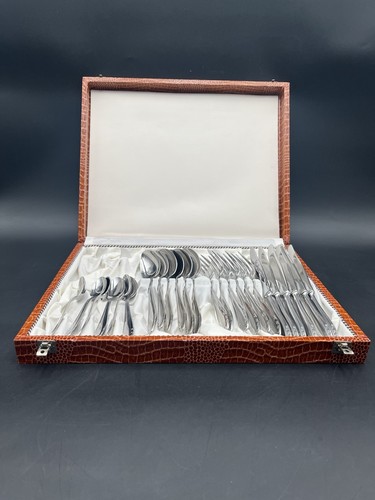 Vintage besteckkoffer - vintage,