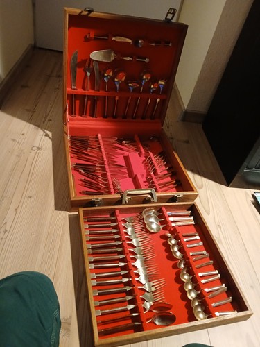 Besteckset messing 78 - messing, ca.